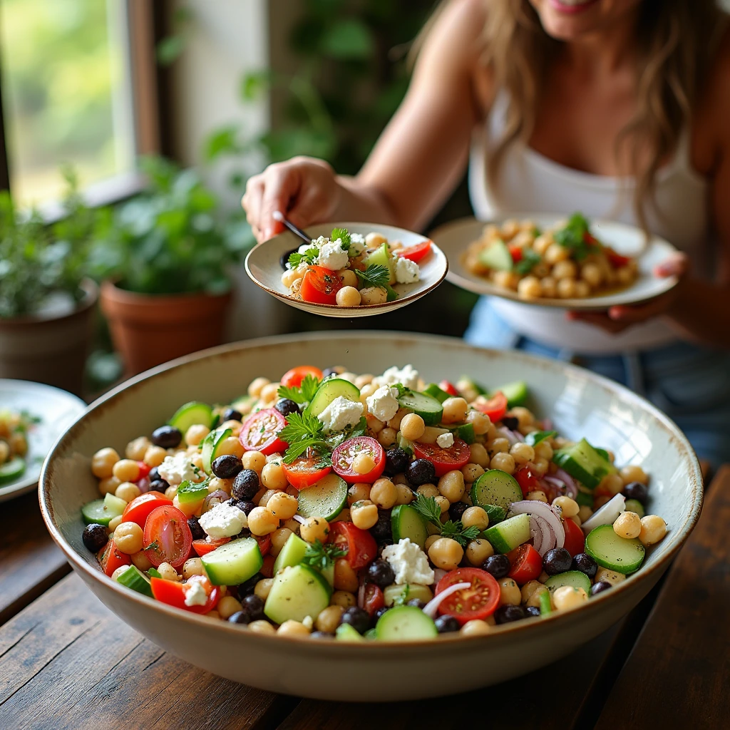 Delicious Dense Bean Salad Healthy Recipes In 7 step Simpel 3 img 14 2