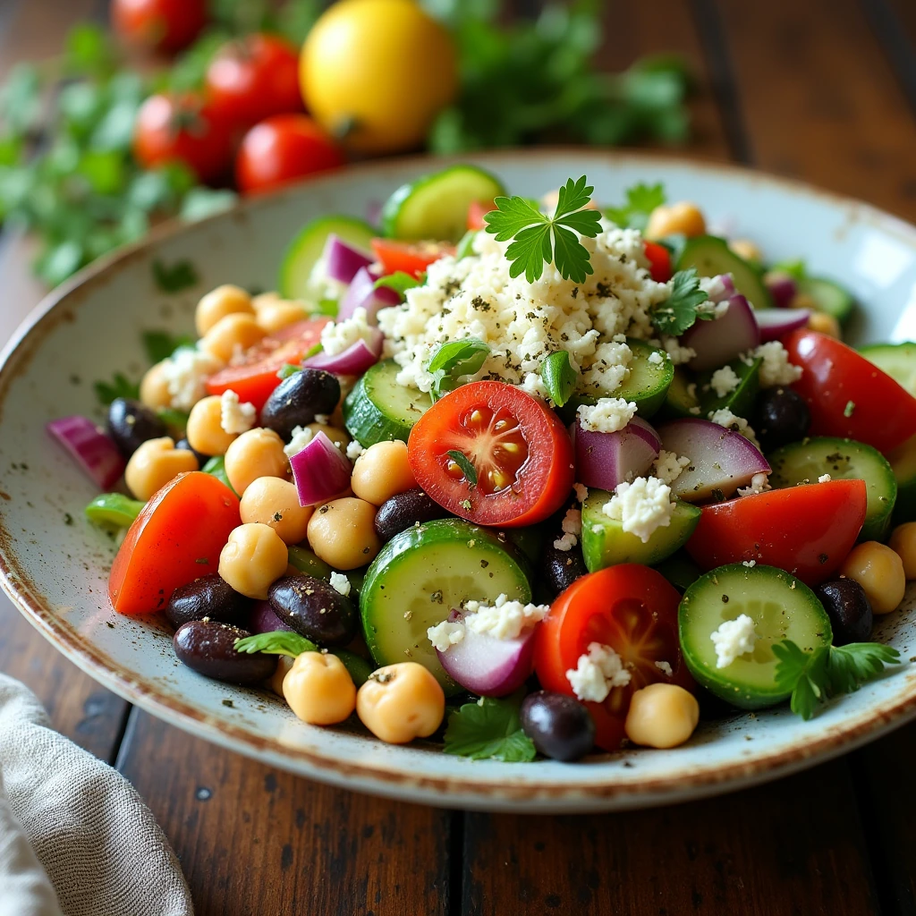 Delicious Dense Bean Salad Healthy Recipes In 7 step Simpel 4 img 15 2