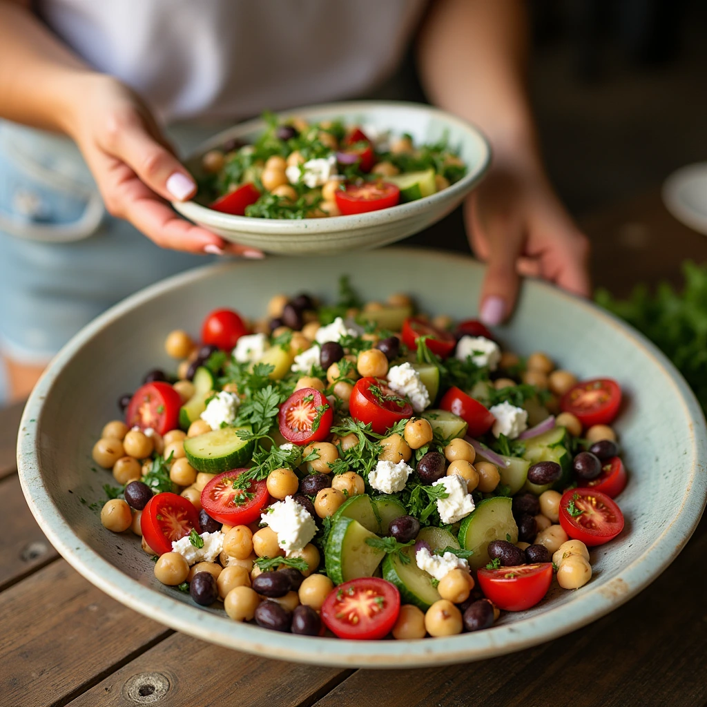 Delicious Dense Bean Salad Healthy Recipes In 7 step Simpel 5 img 16 2