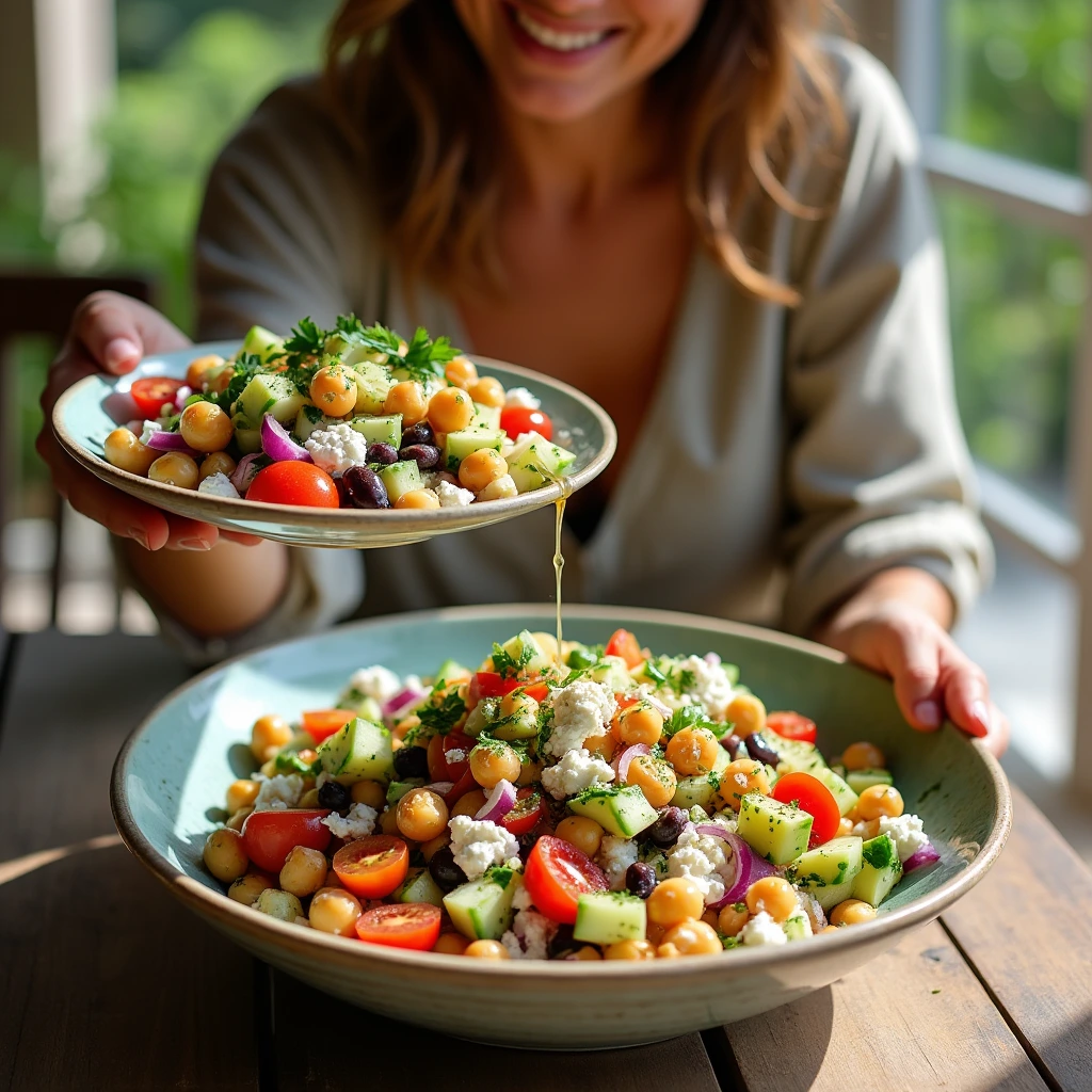Delicious Dense Bean Salad Healthy Recipes In 7 step Simpel 7 img 18 1