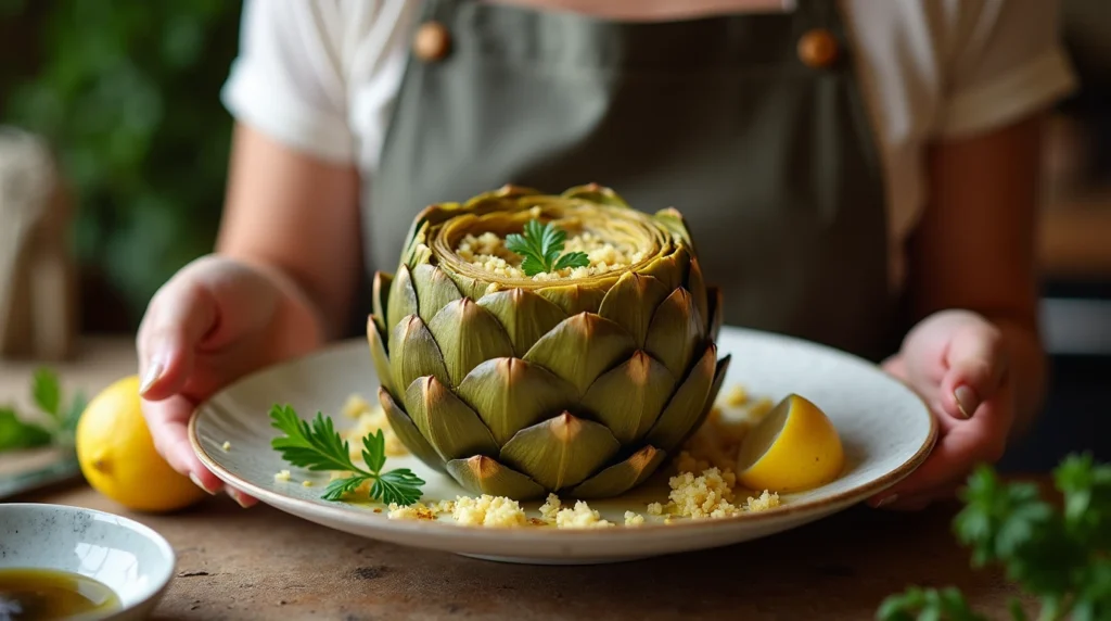 Stuffed Artichoke Recipe: A Mediterranean Delight for Your Taste Buds 5 img 2025 01 11T161217.794